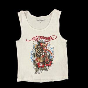 Ed Hardy Koi Fish tank